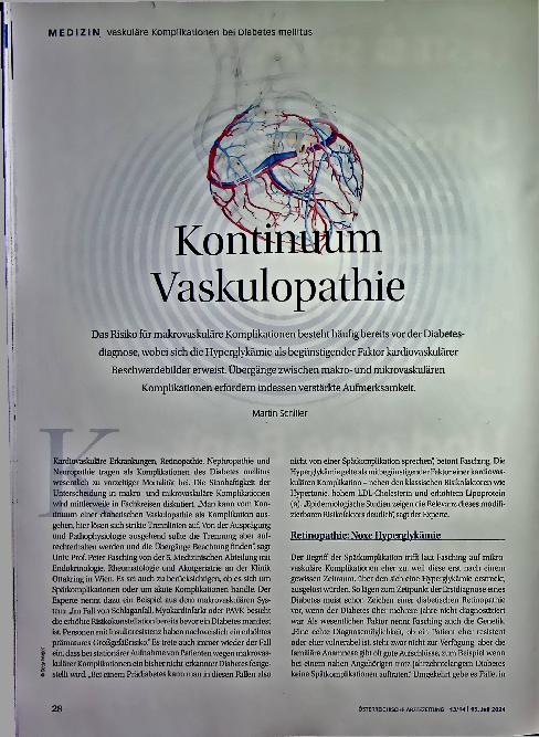 Vorschauseite 1: Kontinuierliche Vaskulopathie