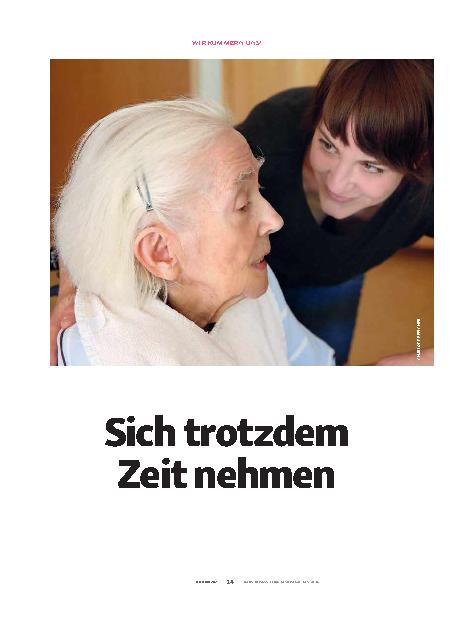 Vorschauseite 1: Sich trotzdem Zeit nehmen