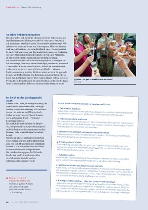 Vorschauseite 3: Nachrichten aus den Landesverbänden