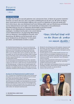 Vorschauseite 4: Nachrichten aus den Landesverbänden