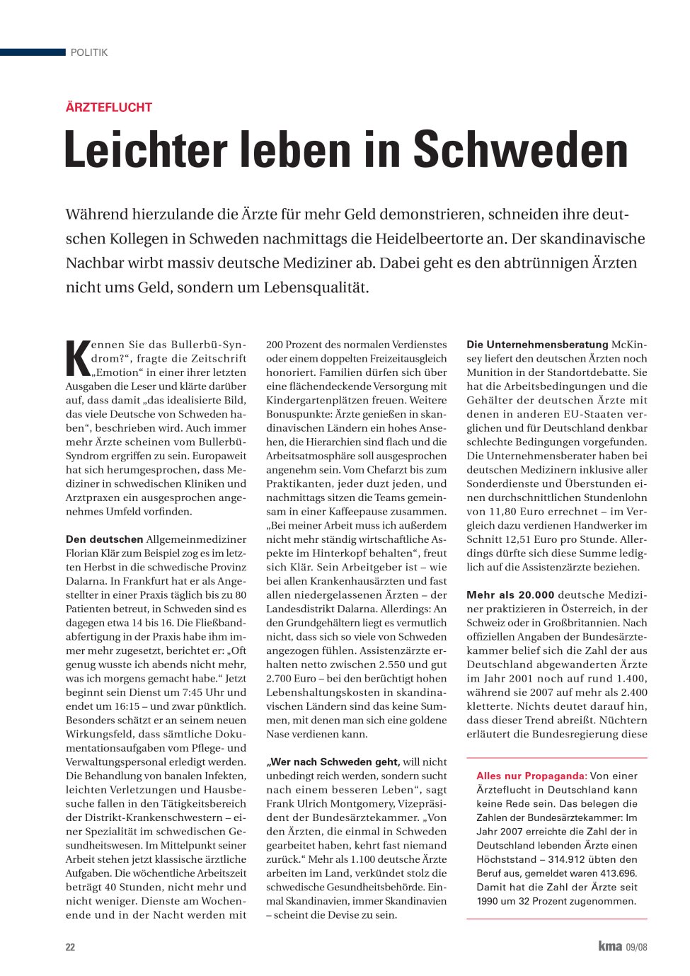 Vorschauseite 1: Leichter leben in Schweden