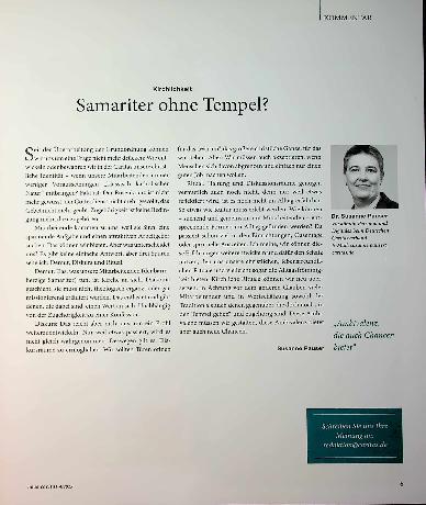 Vorschauseite 1: Samariter ohne Tempel?