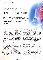 Vorschauseite 1: Therapie und Training wirken.