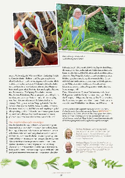 Vorschauseite 4: Die Natur erleben mit der Gartentherapeuthin