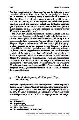 Vorschauseite 5: Pflegeeinrichtungen im Klimawandel – Sachstand und Ansätze zur Problemlösung