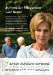 Vorschauseite 1: Stimme der Pflegenden wird lauter