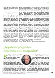 Vorschauseite 2: Stimme der Pflegenden wird lauter