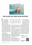 Vorschauseite 1: Den Alltag mit einer Hand meistern