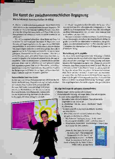 Vorschauseite 1: Die Kunst der zwischenmenschlichen Begegnung Wertschätzende Kommunikation im Alltag