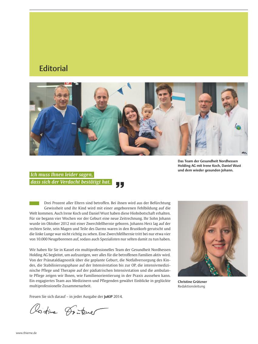 Vorschauseite 1: Editorial