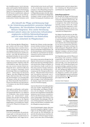 Vorschauseite 3: Digitale Revolution in der Pflege Chancen und Herausforderungen