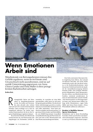 Vorschauseite 1: Wenn Emotionen Arbeit sind