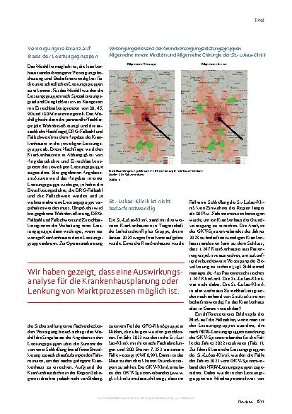 Vorschauseite 2: Schließung der St.-Lukas-Klinik. Versorgung bleibt gesichert.