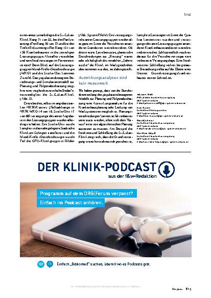 Vorschauseite 4: Schließung der St.-Lukas-Klinik. Versorgung bleibt gesichert.
