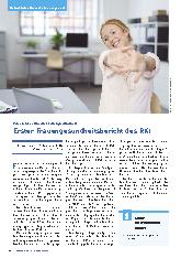 Vorschauseite 1: Erster Frauengesundheitsbericht des RKI
