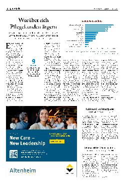 Vorschauseite 1: Worüber sich Pflegekunden ärgern