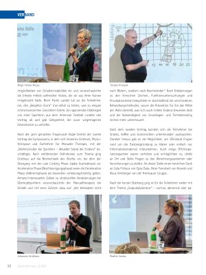 Vorschauseite 3: Zwei Ziele, ein Event: Nachdenken, Weiterbilden. Das IFK-Symposium regt zum und Austausch an