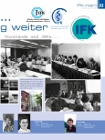 Vorschauseite 2: IFK - intern. So fing es an und es geht zügig weiter.
