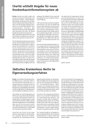 Vorschauseite 3: 2025 – ein Jahr zwischen Hoffnung und Zumutungen für die Kliniken