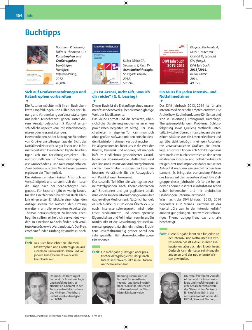 Vorschauseite 1: Buchtipps