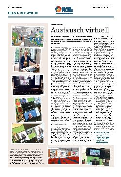 Vorschauseite 1: Austausch virtuell