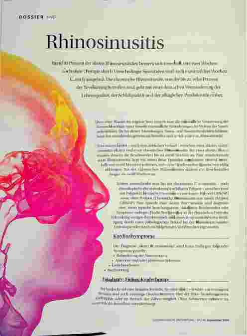 Vorschauseite 1: Rhinosinusitis