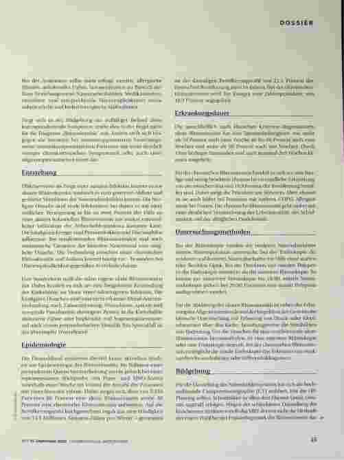 Vorschauseite 2: Rhinosinusitis