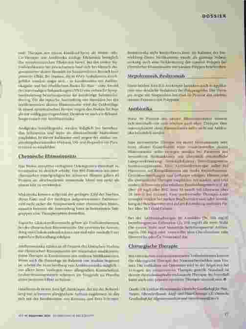 Vorschauseite 4: Rhinosinusitis