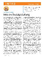 Vorschauseite 1: Inklusive Sozialgestaltung