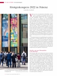Vorschauseite 1: Röntgenkongress 2022 in Präsenz