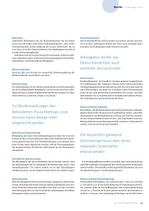 Vorschauseite 2: Neues Jahr, neue Regeln!