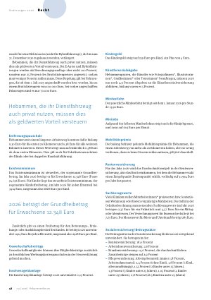 Vorschauseite 3: Neues Jahr, neue Regeln!
