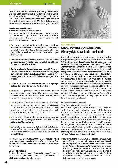 Vorschauseite 2: Nicht wichtig? Gesundheit von Frauen mit Behinderung als Randthema.