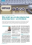 Vorschauseite 1: Wie steht es um den deutschen Arbeitsschutz – ein Einblick