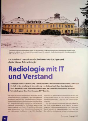 Vorschauseite 1: Radiologie mit IT und Verstand