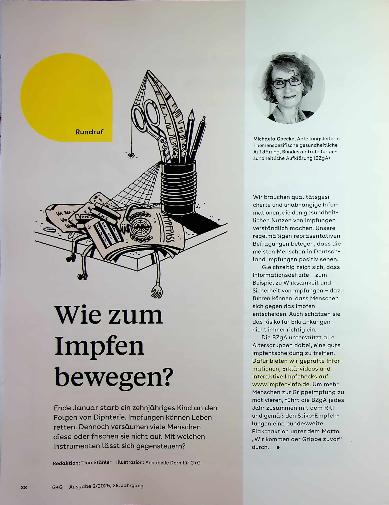 Vorschauseite 1: Wie zum Impfen bewegen?