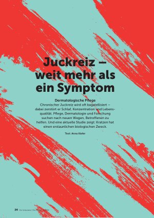 Vorschauseite 1: Juckreiz – weit mehr als ein Symptom