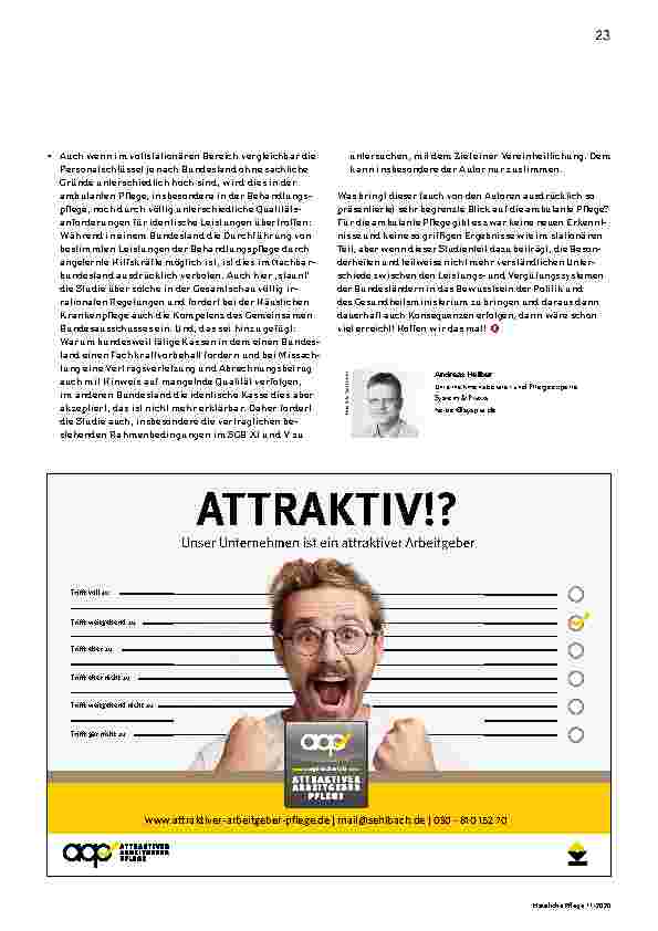 Vorschauseite 6: Kein Geld – kein Personal