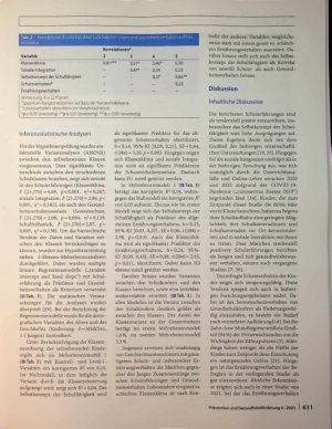 Vorschauseite 5: Schulerfahrungen und Gesundheitsverhalten von Grundschulkindern