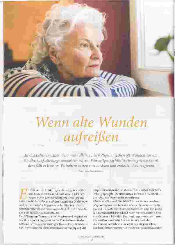 Vorschauseite 1: Wenn alte Wunden aufreißen
