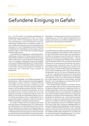 Vorschauseite 3: Nachrichten, Positionen, Berichte Weniger Bürokratie?