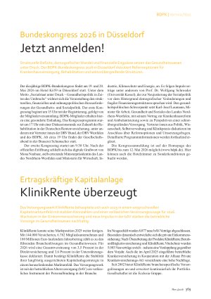 Vorschauseite 4: Nachrichten, Positionen, Berichte Weniger Bürokratie?