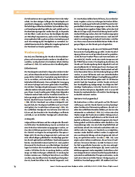 Vorschauseite 3: Wundversorgung bei einem Säugling im ambulanten Setting