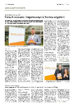 Vorschauseite 1: Einfach innovativ: Siegerkonzept in Dortmund gekürt