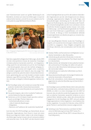 Vorschauseite 3: 10 Jahre Deutsch-Israelischer Freiwilligendienst