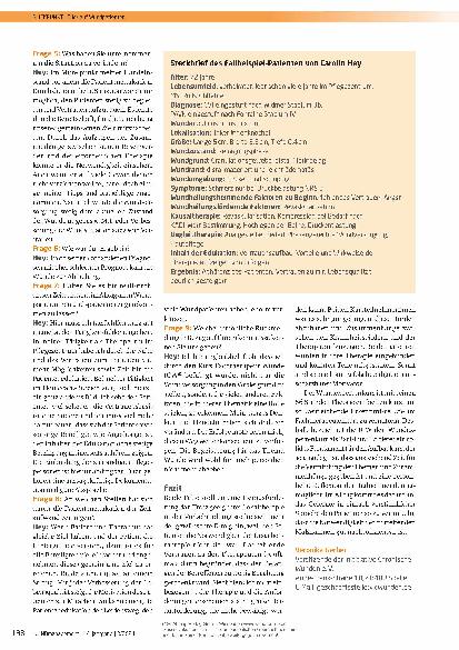 Vorschauseite 3: Ein erweiterter Blick auf Wundpatienten nach der Absolvierung eines Fachtherapeutenkurses.