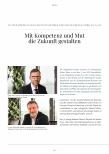 Vorschauseite 1: Mit Kompetenz und Mut die Zukunft gestalten