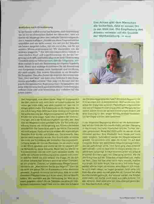 Vorschauseite 2: Eine psychotherapeutische Strategie bei Selbstentfremdung im letzten Leben und für den langen Atem: Orientierung und Ordnung.