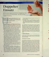 Vorschauseite 1: Doppelter Einsatz