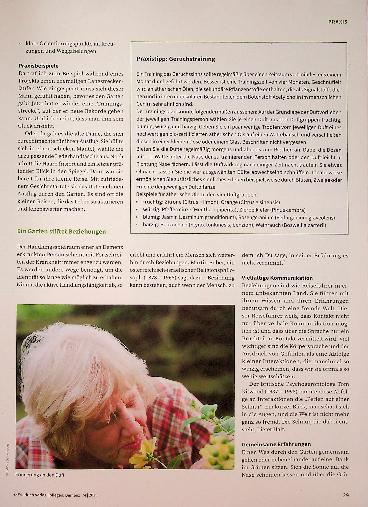 Vorschauseite 4: Natur bleibt vertrauet Die Umgebung in der Praxis nutzen